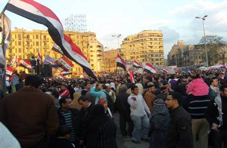 Jubel am Tahrir